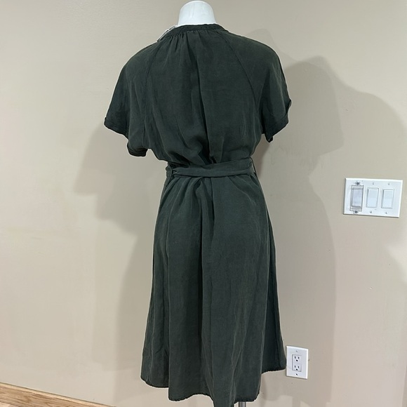 Lucky Brand Green Midi Sundress with Raglan Sleeves - Picture 4 of 5